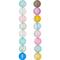 12 Pack: Multicolor Matte Glass Round Beads by Bead Landing™
